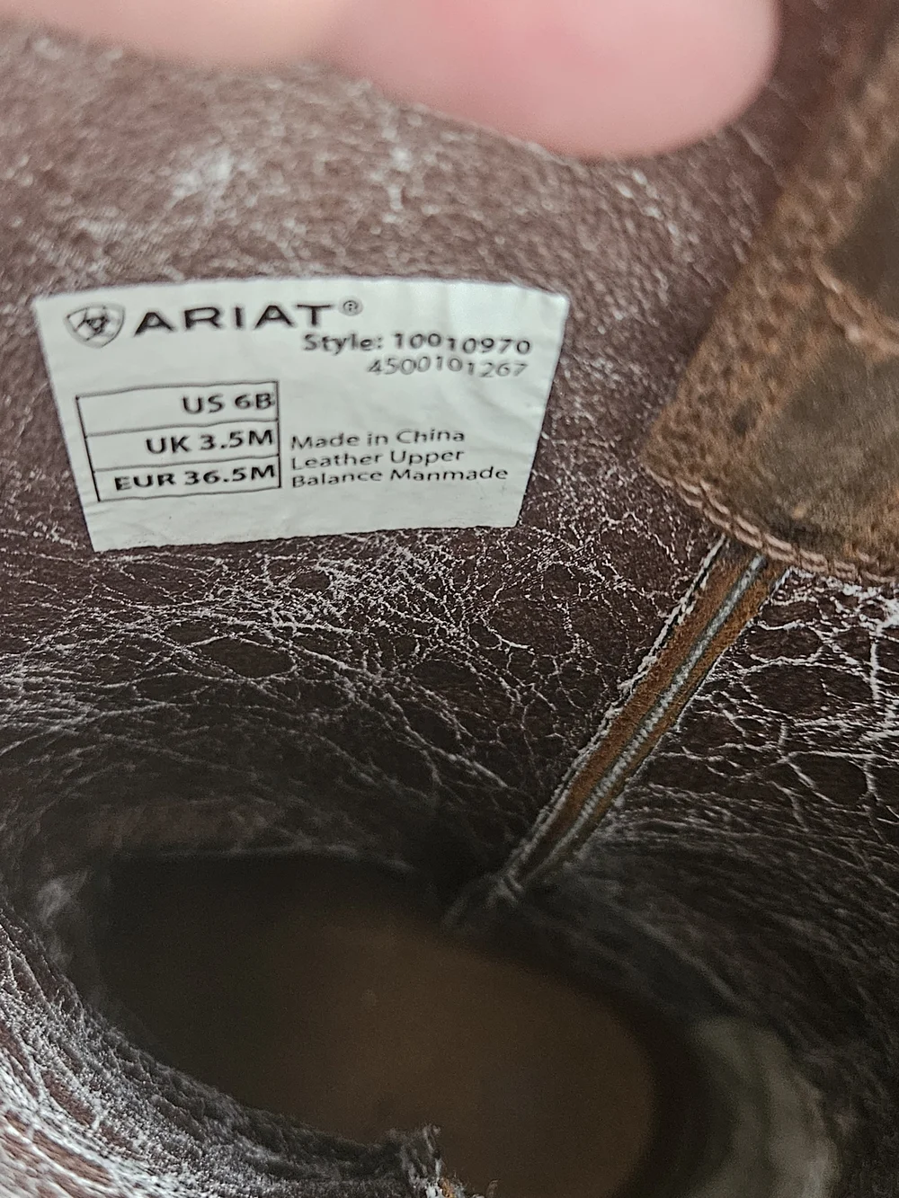 Ariat heritage brown